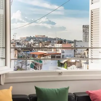 Amazing Acropolis View from Exarcheia
