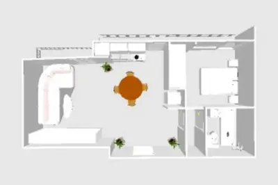Gallery image of Modern cozy apartment near Metro station in Athens