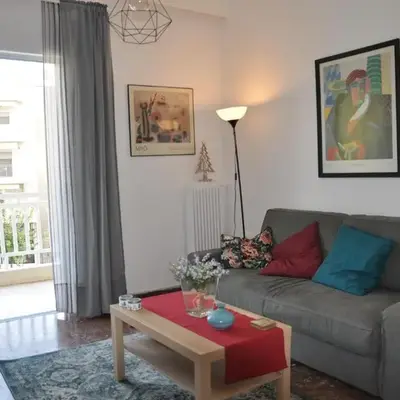 Sunny Apartment with view