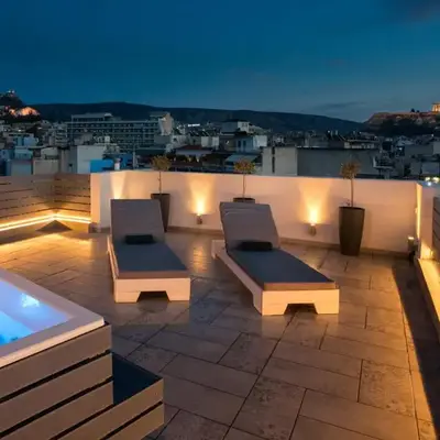 Private Jacuzzi & Acropolis View - The Loft