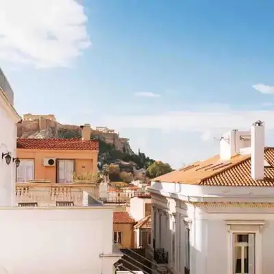 A Masterpiece in Plaka with Big Balcony and Acropolis View
