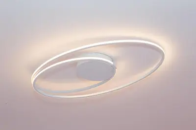 a close up of a metal handle on a white ceiling at Stylish, comfortable, basement loft-like apartment with amenities in Athens