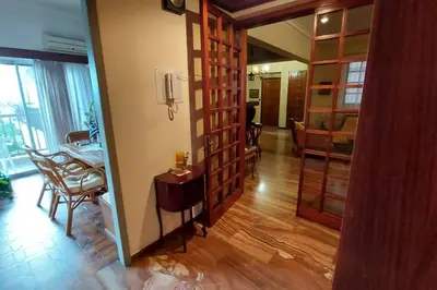 a room with a table and a dining room at METROPOLITAN Macview -2 in Piraeus