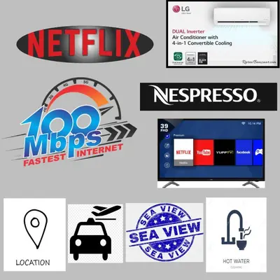 a set of logos and icons for a website at Metropolitan Complex Suite 2@faliro in Piraeus