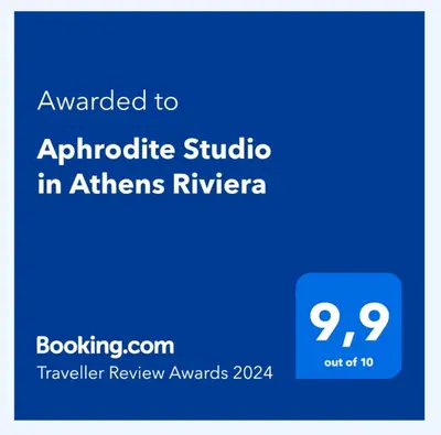 a screenshot of the appedia studio in athens riviera at Aphrodite Studio near Athens Floisvos Marina in Athens
