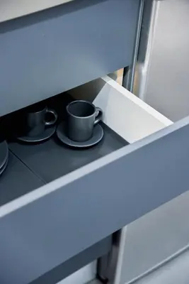 two cups on a shelf in a kitchen at CentraL44 YoLo Casual Suite- Ermou in Athens