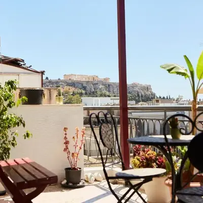 Mosaics Athens Penthouse with Acropolis view