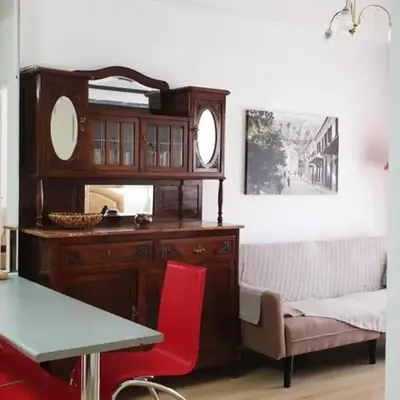 Ground floor apt with rooftop and stunning view