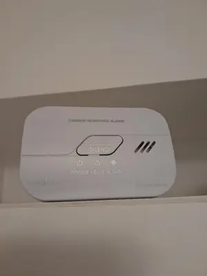 a white box sitting on top of a shelf at Kolonaki. Luxurious Studio in Athens