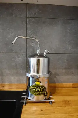 a pot sitting on top of a kitchen counter at Erato by Heloni Apartments in Athens