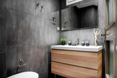 a bathroom with a sink and a toilet at New Apartment in the Heart of Plaka in Athens