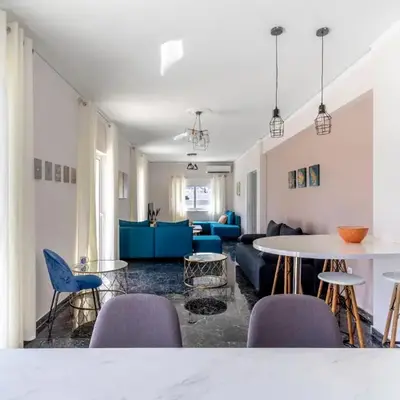 Koukaki Spacious Penthouse with parking for Small Car