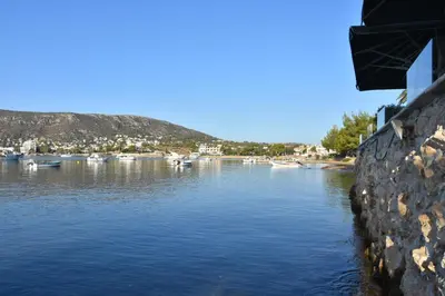 a view of a body of water with boats at Homeyfeel Stay Sea 2 - Island mood studio in Porto Rafti