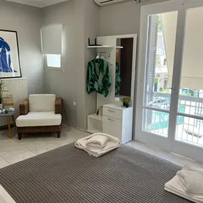 Living near Acropolis by Sylvia Staikou at Nikis str