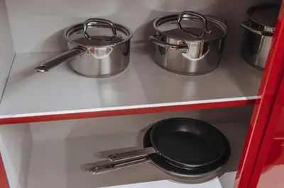 a kitchen with pots and pans on a stove at Sweet Dreams 2 Bedroom VIPGreece in Athens
