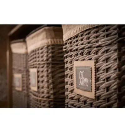 a sign that says chill on a wicker basket at Alley's house Athens in Athens