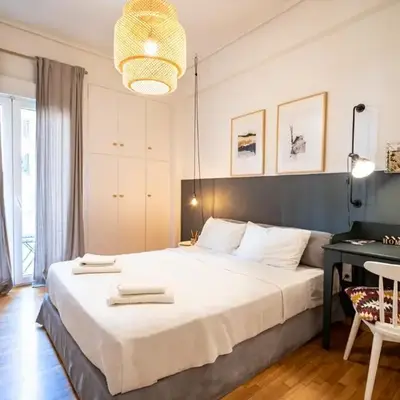 Athens-center 1 bedroom 2 persons apt by MPS