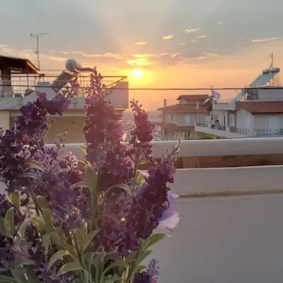 山脚下，舒适温馨海景公寓
