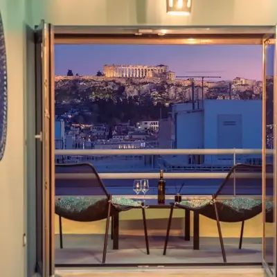 Acropolis View Mini Sky Suite & Hot Tub
