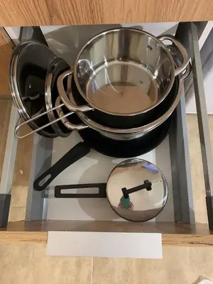 a pot and pans sitting on top of a table at Cute Corner In The Centre VIPGreece in Athens