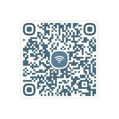 an illustration of a phone with a qr code at Glyfada Path of Poets in Athens