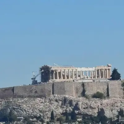 Overlooking the Acropolis