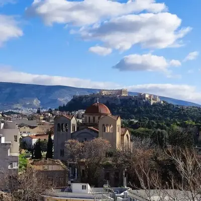 Acropolis from my bed