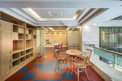 a dining room with a table and chairs at Airotel Alexandros in Athens