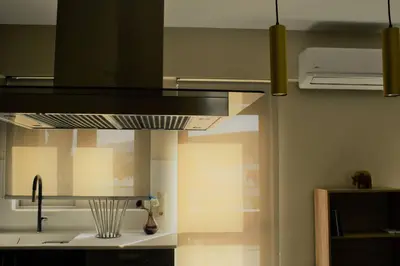 a kitchen with a sink and a stove at Spacious & Minimal Apartment Near Airport Peania Coniann Filoxenia in Paianía