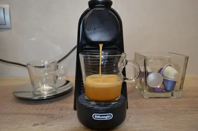 a blender sitting on a table with a drink in it at Stergiou Luxury Apartments with shared pool in Anavissos
