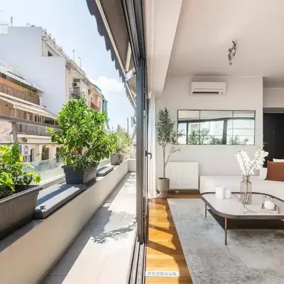 Modern Loft Build on Acropolis Ruins