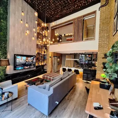 The Athens Loft with private gym and billiards