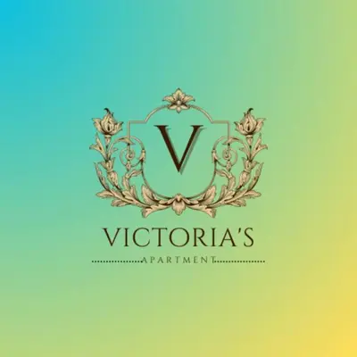 a vintage logo with a crown on top at Athens Victoria's studio in Athens