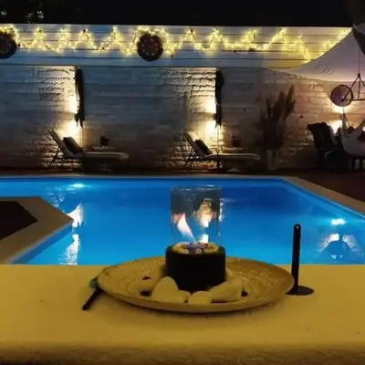 Villa Maria Lagonissi - Private Villa upstairs with exclusive access to pool & outside areas