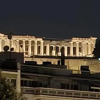 Athenslander Acropolis view